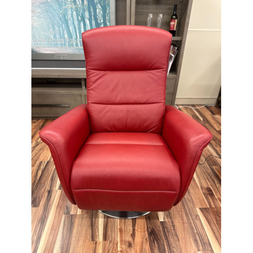 Stressless Mike Moon Base in Paloma Cherry (Large)