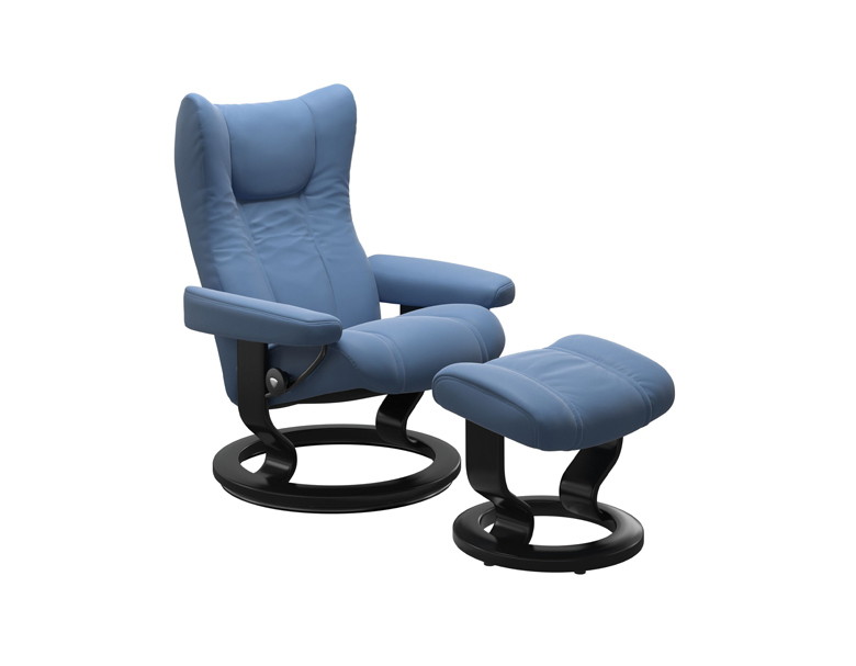 Wing Recliner w/ Classic Base